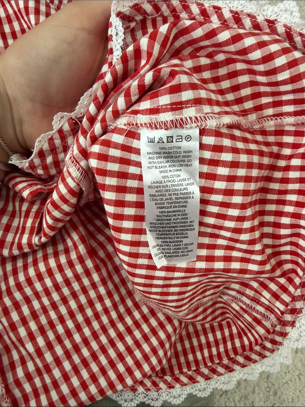 French Connection Gingham Set - Picture 6 of 6
